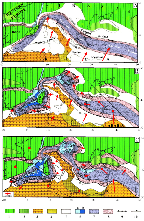 Mediterranean evolution in the Oligocene to Mid-Miocene