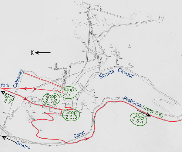 Map of Servette mine