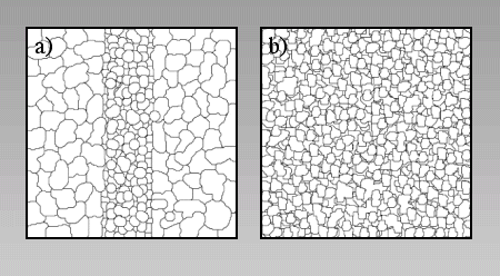 Initial microstructures