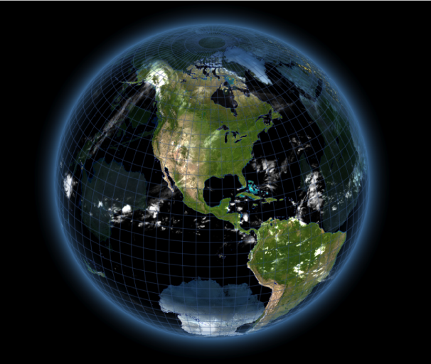 Virtual Globe transparency