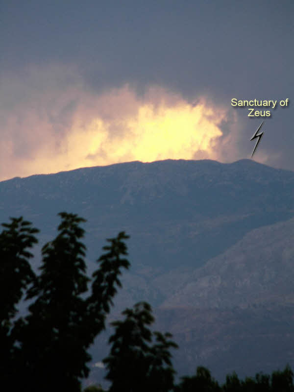 Summer storm on Mt. Lykaion