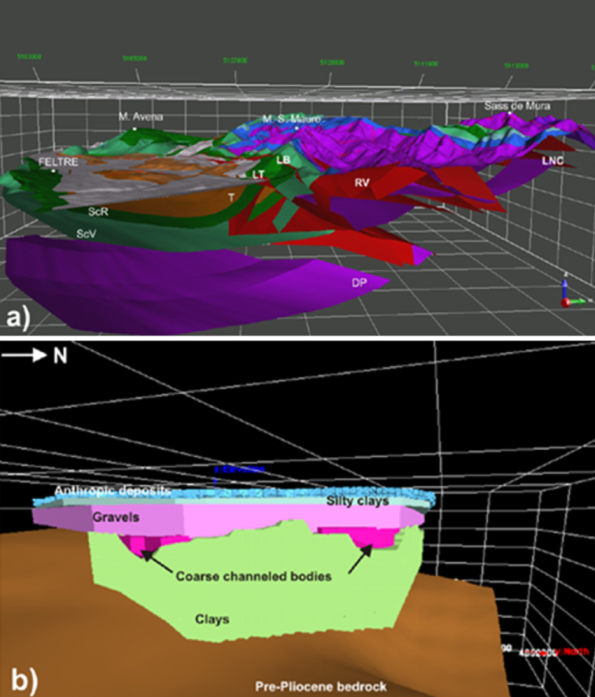Detailed 3D geological models