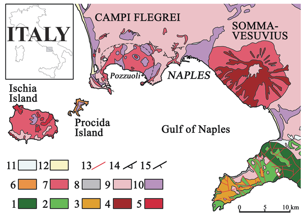 Geology of the Neapolitan area.