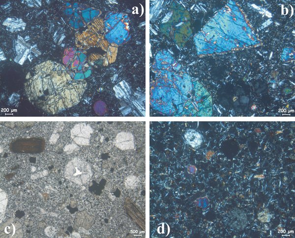 Petrography of Somma-Vesuvius rocks.