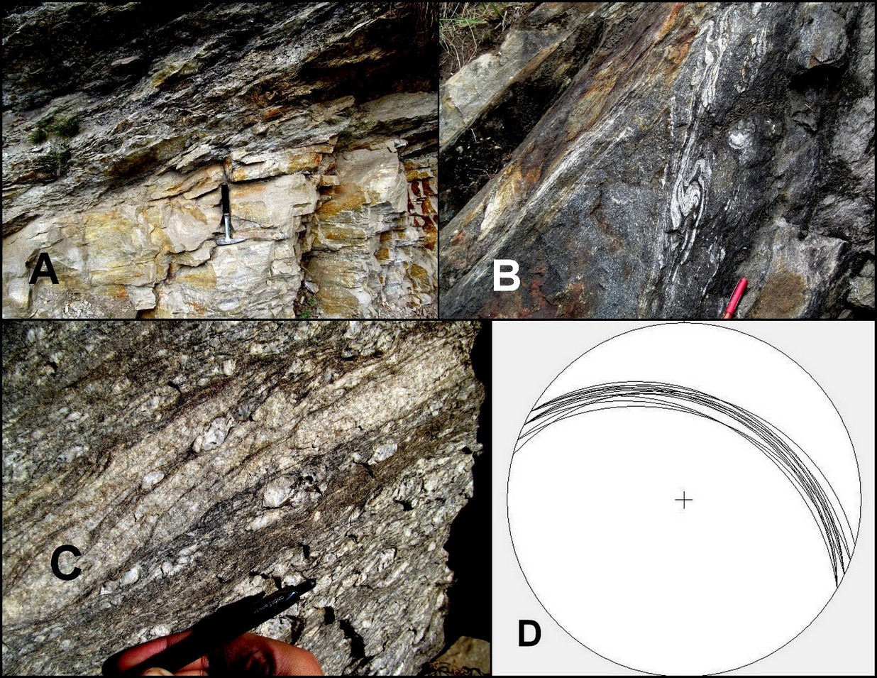 Out-of-sequence thrusting and deformation of mylonite