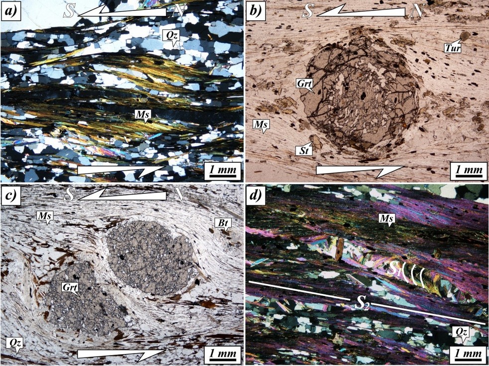 Textural characters of the Joshimath Formation
